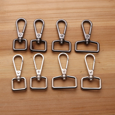 Manufacturers direct quality stainless buckle, box and bag buckle, square tail plate buckle, alloy hook buckle, specifications complete environmental protection, clothing accessories