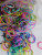 Colorful rubber band rubber band belt band game rope student office tie money tie hair when tie band