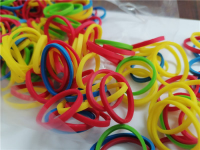 Colorful rubber band rubber band belt band game rope student office tie money tie hair when tie band