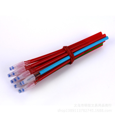 Diamond neutral pen refills wholesale 0.5mm full needle pen refills multi-color optional