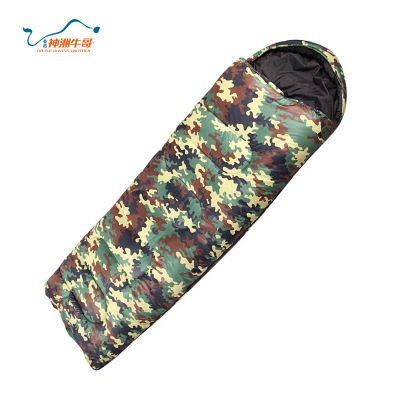 Shenzhou Niu Ge Factory Direct Sales Customized Wholesale Outdoor Camping Envelope Camouflage Sleeping Bag SZ-S016