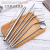 Wholesale 304 Stainless Steel Straw Food Grade Stainless Steel Straw Colorful Suit Coffee Creamer Tea Beverage Straw