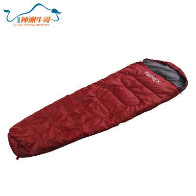 Shenzhou Niuge Mummy Adult Sleeping Bag Hollow Cotton Camping Sleeping Bag Outdoor Mountaineering Camping Sleeping Bag