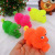 Manufacturers direct extruding modeling flash ball to vent children's weird creative relief vent light fuzz ball toys