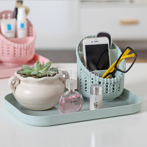 cosmetics storage box finishing desktop stationery sundries storage pen holder creative multi-functional desktop storage box