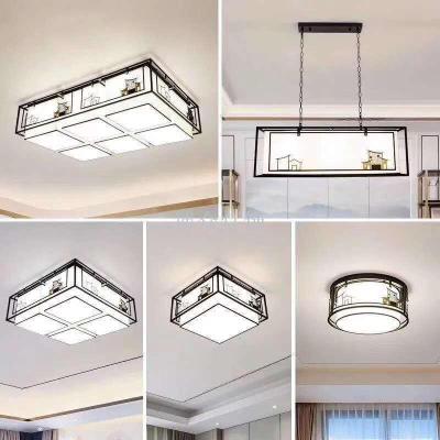 LEDLED new Chinese style living room lamp Chinese style chandelier ceiling bedroom lamp 2019 new stock