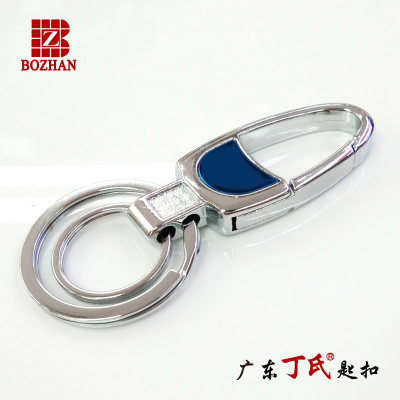 Car key chain waist hanging men and women zinc alloy chain ring customized gifts