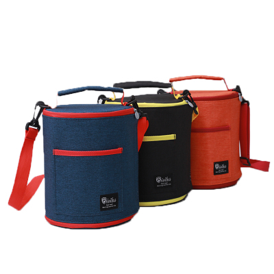 Magic Bucket Shaped Cooler Bag Lunch Box Bag Waterproof Thermal Insulation Bento Bag Food Fresh Keeping Bag