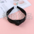 Knot in the Middle Design Bamboo Pattern Weaving Craft Mori Girl Face Wash Hair Bands Simple Super Fairy Headband Joker Hairclip