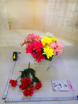 5 heads 7 flower simulation flower artificial flower