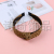 Knot in the Middle Design Bamboo Pattern Weaving Craft Mori Girl Face Wash Hair Bands Simple Super Fairy Headband Joker Hairclip