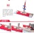 Li o/LIAO 40cm flat mop card cloth mop living room floor cleaning 360 degree manufacturer wholesale