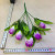 Manufacturers direct 5 happiness bud imitation artificial flowers