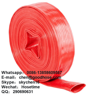 2Bar Blue Pvc Lay Flat Water Delivery Hose