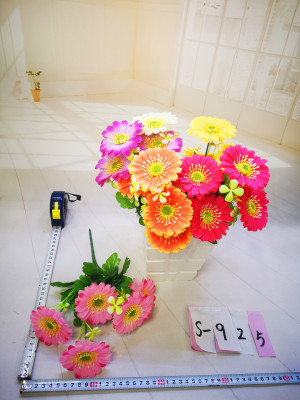 Factory direct sales 5 money chrysanthemum imitation flowers artificial flowers