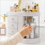 Japanese cosmetics storage box transparent dustproof waterproof large capacity toilet dresser skin care products storage rack