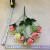 Factory direct sales of 5 first 7 flowers camellia imitation flowers artificial flowers