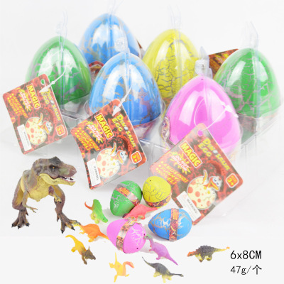 Manufacturer sells oversize dinosaur egg expansion toy 6x8 hatching egg children's science education educational toy