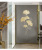 New Chinese style tie yi ginkgo biloba wall hangs creative sitting room porch setting wall decorates metallic stereo pendant