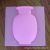 Creative magic silicone vase suction cup wall hanging soft vase bathroom wall vase refrigerator stick decorative vase