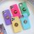 Applicable to huawei, samsung, xiaomi, apple, imitation of the original liquid silicone ring ring soft rubber skin feeling mobile phone case