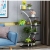 Flower Stand Household Plate Indoor Flower Stand Balcony Living Room round Storage Rack Iron Multi-Layer Floor Type A619