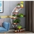 Flower Stand Household Plate Indoor Flower Stand Balcony Living Room round Storage Rack Iron Multi-Layer Floor Type A619