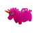 Cartoon glow unicorn hair ball flash hair ball children's new strange electronic toy