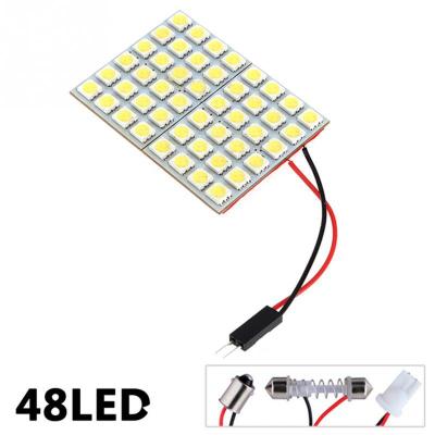 Factory Direct Sales Car Led Tablet Reading Light 48smd 5050 48 Lamp Board Compartment Light LED Roof Light