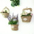 The New rural creative wicker checking wall tieyi decorative wall hanging basket home shop decoration