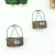 The New rural creative rope wall tieyi decorative wall hanging decorative basket home shop wall decoration