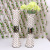 European-style rattan plait tieyi flower basket high-grade modern art vase simulation sitting room floor vase household decoration