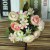 Artificial flower bouquet single silk flower wedding living room interior decoration plastic dry floral accessories