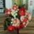 Artificial flower bouquet single silk flower wedding living room interior decoration plastic dry floral accessories