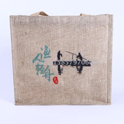 Non-Woven Handbag Customized Environmental Protection Shopping Bag Customized Canvas Advertising Film Bag Customized Printed Logo
