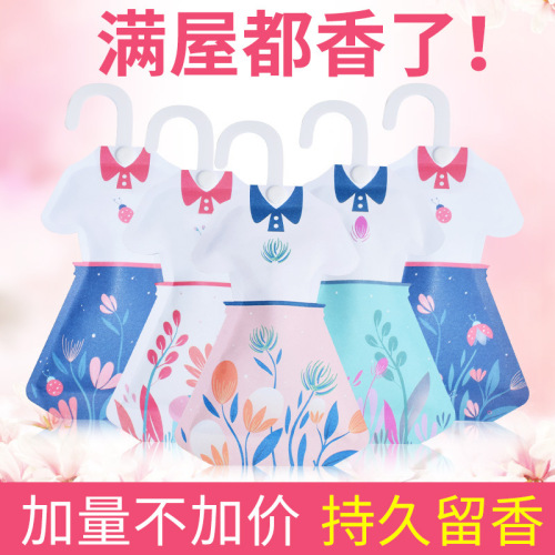 portable sachet wardrobe long-lasting hanging sachet princess dress aromatherapy bedroom lavender wardrobe small