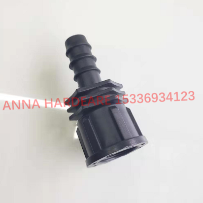 Drip irrigation joint belt fittings drip irrigation valve plastic drip irrigation connector Africa agricultura fittings