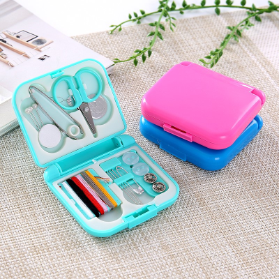 Creative sewing box sewing kit household sewing tools sewing sewing set hand sewing travel sewing box