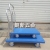 Plastic flatbed truck quiet pull cargo flatbed truck four wheel flatbed trolley light pallet warehouse truck