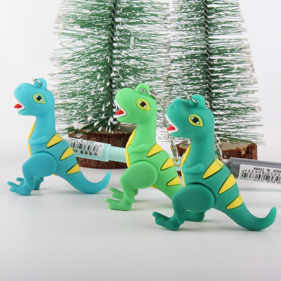 Korean cartoon cute dinosaur silicone tyrannosaurus rex pendant neutralpen student stationery creative writing pen batch