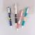 Korea small pure cute multicolor kitten 4 color ballpoint pen hand curtain 4 color ballpoint pen office multicolor pen