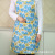 Korean Style Women's PVC Thickening Print Princess Apron Women's Non-Woven Household Apron Custom Logo Wholesale