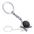 High-End Keychain Wholesale Rudder Compass Creative Car Key Ring Can Be Customized According to Customer Requirements