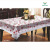 Factory Direct Sales Eva Waterproof Tablecloth Non-Slip Rectangular Lace Tablecloth Multi-Color Printing Household Coffee Table Cloth