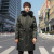 Winter down jacket men in the long version of the Korean version of the slimming youth hooded men's coat trend new 890