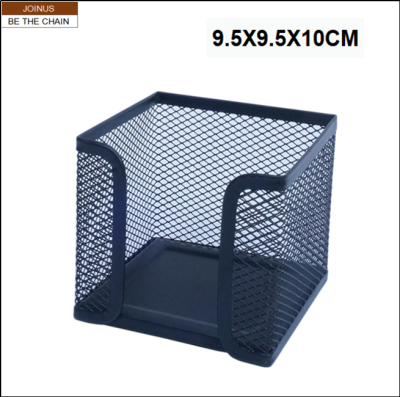 metal mesh Desk Top Organizers stationery set  box 9.5x9.5x10CM  AF-2082-1