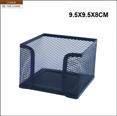 metal mesh Desk Top Organizers stationery set  box 9.5x9.5x8CM  AF-2082-2