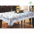 Factory Direct Sales Eva Waterproof Tablecloth Non-Slip Rectangular Lace Tablecloth Multi-Color Printing Household Coffee Table Cloth