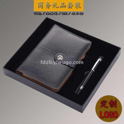 Manufacturer best-selling notepad set signature pen gift enterprise business gift notebook gift set