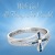 Rongyu Diamond Light Elegant Blue Diamond Cross Ring Exquisite Filigree Design European and American Bride Jewelry